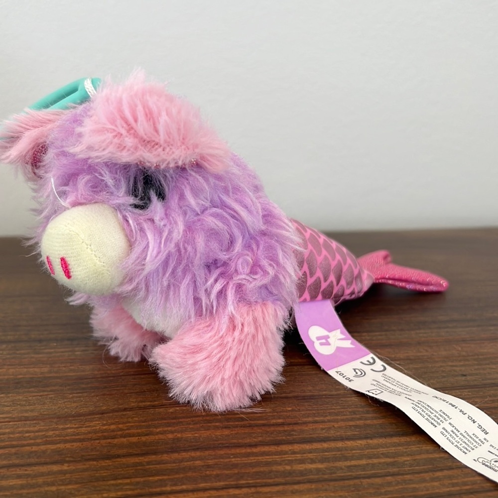 Scruff-a-Luvs Mermaid Babies - Pig Mermaid Keychain